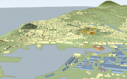 3D City Model della città di Ancona