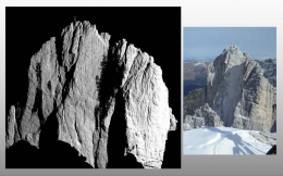 I rilievi laserscanner delle aree in dissesto